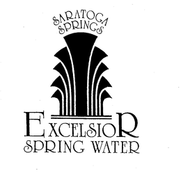 SARATOGA SPRINGS EXCELSIOR SPRING WATER trademark