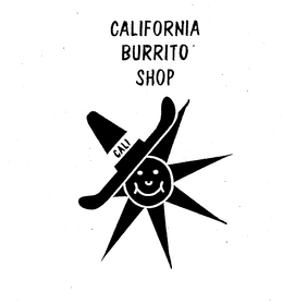 CALIFORNIA BURRITO SHOP CALI trademark