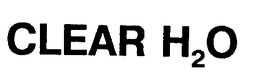 CLEAR H2O trademark