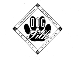 DOG SILK GENUINE HIGH PERFORMANCE POLYPROPYLENE QUICK WICK trademark