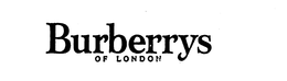 BURBERRYS OF LONDON trademark