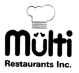 MULTI RESTAURANTS INC. trademark