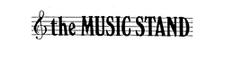 THE MUSIC STAND trademark