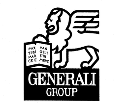 GENERALI GROUP PAX TIBI MARCE EVANGELISTA MEVS trademark