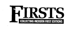 FIRSTS COLLECTING MODERN FIRST EDITIONS trademark