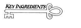 KEY INGREDIENTS trademark