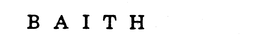 BAITH trademark