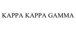 KAPPA KAPPA GAMMA trademark