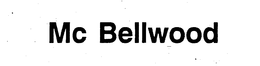 MC BELLWOOD trademark