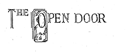 THE OPEN DOOR trademark