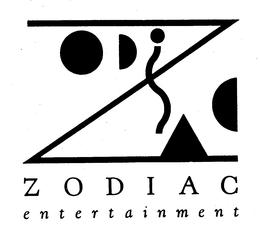 ZODIAC ENTERTAINMENT trademark