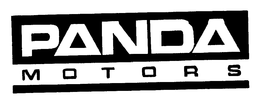PANDA MOTORS trademark