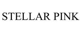 STELLAR PINK trademark