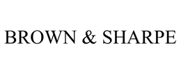 BROWN & SHARPE trademark