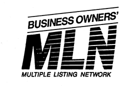 MLN BUSINESS OWNERS' MULTIPLE LISTING NETWORK trademark