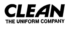 CLEAN THE UNIFORM COMPANY trademark