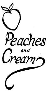 PEACHES AND CREAM trademark