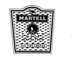 MARTELL V-S-O-P MEDALLION OLD FINE COGNAC trademark