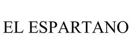 EL ESPARTANO trademark