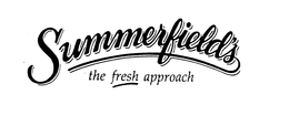 SUMMERFIELD'S THE FRESH APPROACH trademark