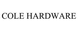 COLE HARDWARE trademark