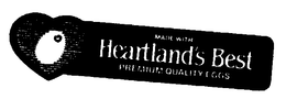 MADE WITH HEARTLAND'S BEST PREMIUM QUALITY EGGS trademark