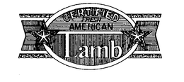 CERTIFIED FRESH AMERICAN LAMB trademark