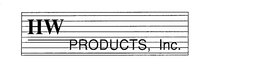 HW PRODUCTS, INC. trademark