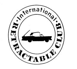 INTERNATIONAL RETRACTABLE CLUB trademark