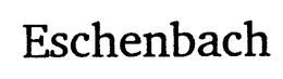 ESCHENBACH trademark