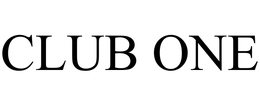 CLUB ONE trademark