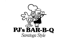 PJ'S BAR-B-Q SARATOGA STYLE trademark