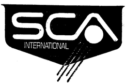 SCA INTERNATIONAL trademark