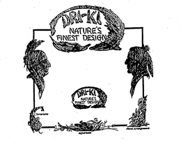 DRI-KI NATURES FINEST DESIGNS TERRARIUMS AQUARIUMS FLORAL ARRANGEMENTS trademark