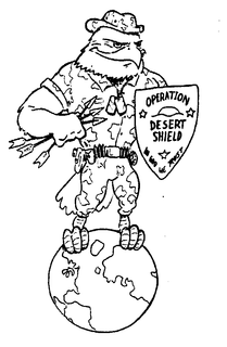 OPERATON DESERT SHIELD IN GOD WE TRUST trademark