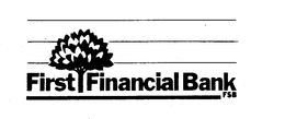 FIRST FINANCIAL BANK FSB trademark