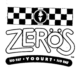 ZEROS NO FAT-YOGURT-NO FAT trademark