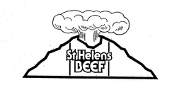 ST. HELENS BEEF trademark