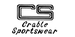 CS CRABLE SPORTSWEAR trademark