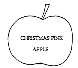 CHRISTMAS PINK APPLE trademark