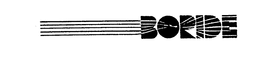 BORIDE trademark