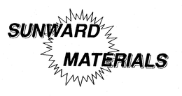 SUNWARD MATERIALS trademark