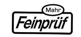 MAHR FEINPRUF trademark