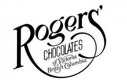 ROGERS' CHOCOLATES OF VICTORIA BRITISH COLUMBIA trademark