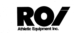 ROI ATHLETIC EQUIPMENT INC. trademark