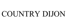 COUNTRY DIJON trademark