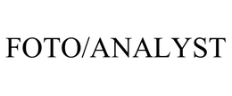FOTO/ANALYST trademark