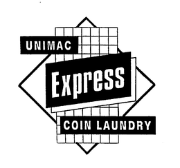 UNIMAC EXPRESS COIN LAUNDRY trademark