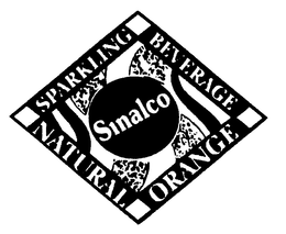 SINALCO NATURAL ORANGE SPARKLING BEVERAGE trademark