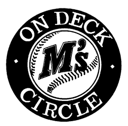 M'S ON DECK CIRCLE trademark